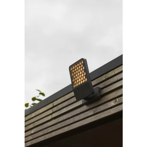 ATLANTIS kültéri, fali lámpa, 13,7W, 4000K, 2350lm, IP54, sötétszürke                                 L7801601118