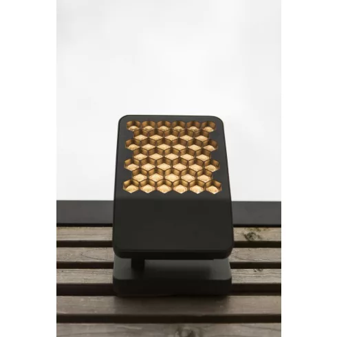 ATLANTIS kültéri, fali lámpa, 13,7W, 3000K, 2200lm, IP54, sötétszürke                                 L7801605118