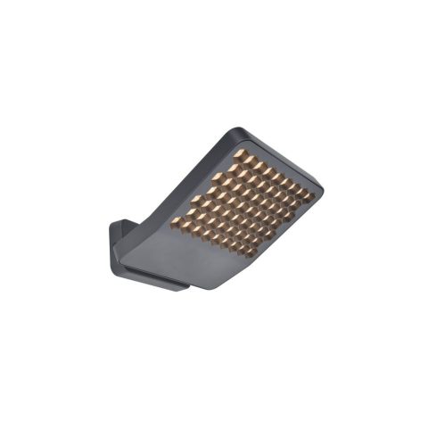ATLANTIS kültéri, fali lámpa, 24W, 3000K, 3850lm, IP54, sötétszürke                                   L7801606118