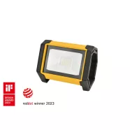   EPTA kültéri munkalámpa, 24W, 5000K, 2900lm, IP54, sárga/fekete                                       L7901602426
