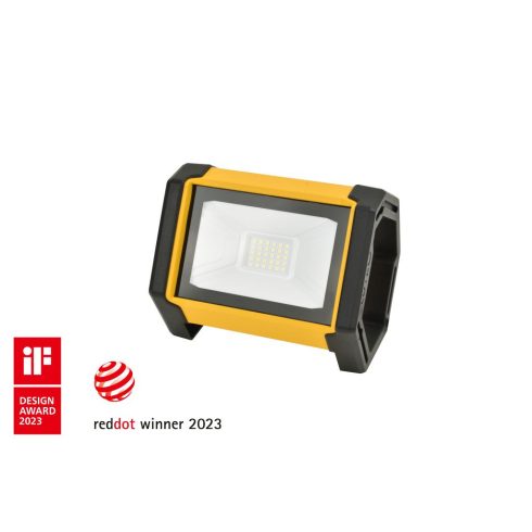 EPTA kültéri munkalámpa, 24W, 5000K, 2900lm, IP54, sárga/fekete                                       L7901602426