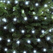   DOT LED-es fényfüzér, kül- és beltéri kivitel, 150 db hidegfehér LED, 15 m füzérhossz, HSO            LED158DWH