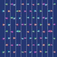 LED-es fényfüggöny, SMART, RGB, 120 LED, IP44, HSO LEDS120CV LED-es fényfüggöny, SMART, RGB, 120 LED, IP44, HSO LEDS120CV