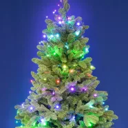   iSparkle LED-es fényfüzér, SMART, RGB, 198 LED/19,7 m, zöld vezeték, IP44, HSO                        LEDS198V