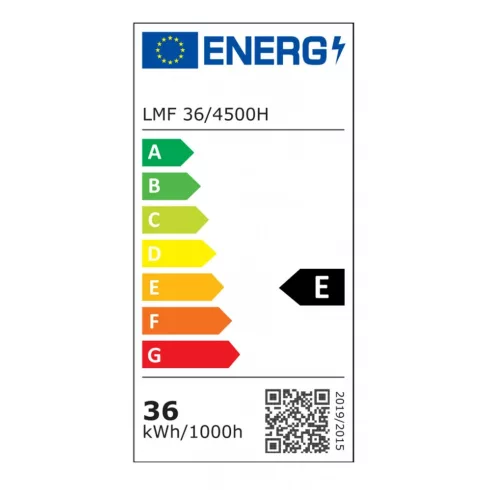 Álmennyezeti LED-es lámpatest, 4500 lumen, HSO                                                        LMF36/4500H
