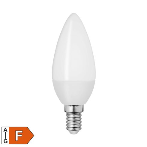 PROSTO LED fényforrás, gyertya, 7W, E14, 3200K, HSO                                                   LS-C38-E14-7-