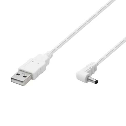 LED asztali/fali óra hőmérővel, USB adapter, 2,5m vezeték, könnyű olvashatóság, műanyag, fekete HSO   LTCJUMBO