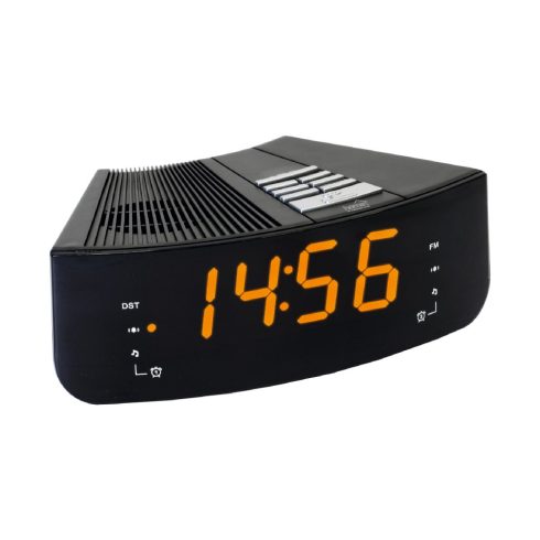 Digitális LED ébresztőóra rádióval, HSO                                                               LTCR02