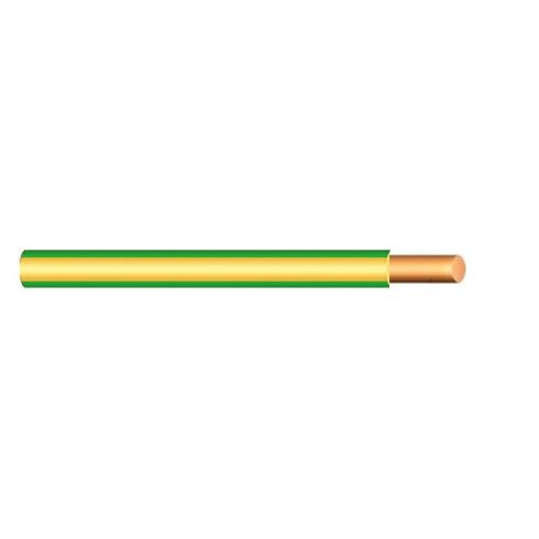 MCU 300/500V 1x1mm2 zöld-sár                                                                          MCU1-1GR-YE