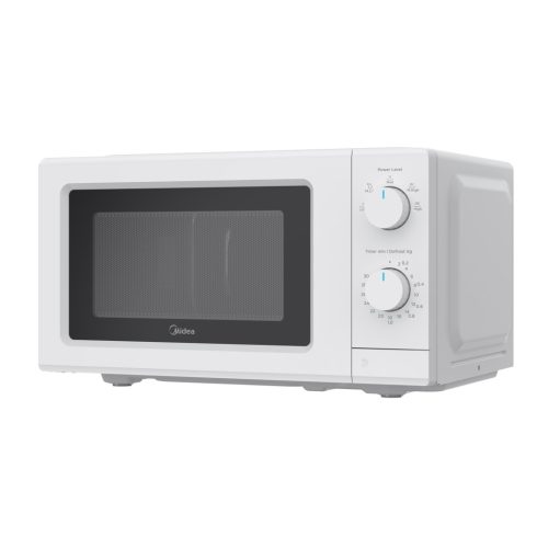 MIDEA Mikrohullámú sütő, 700W, 19L, mechanikus, HSO                                                   MD-MP012MK-WH