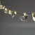 LED-es elemes fényfüzér, 20 LED, -kristály- díszek, HSO                                               ML21/WW