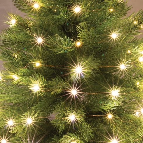 Micro LED fényfüzér, 50 melegfehér micro LED, HSO                                                     ML50/WW
