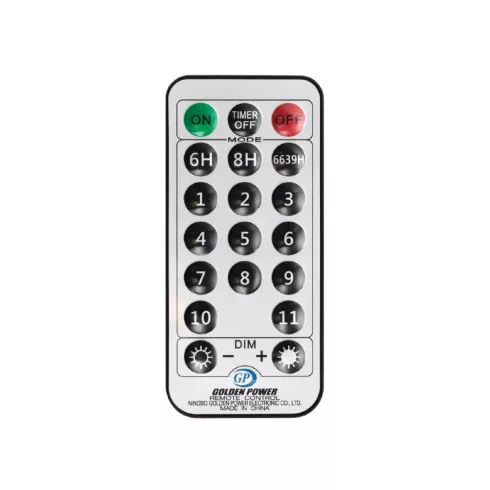 Micro LED-es cluster fényfüzér, 600 LED, 3+9m, multicolor, 8 program, HSO                             MLCS600/M