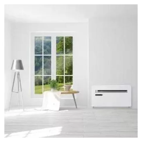 Monoblokk klíma, smart,inverteres,hűtő/fűtő, 3,5/2,9kW, R290 hűtőközeg,4üzemmód,távirányító,30m2,HSO  MONOBLOCK12