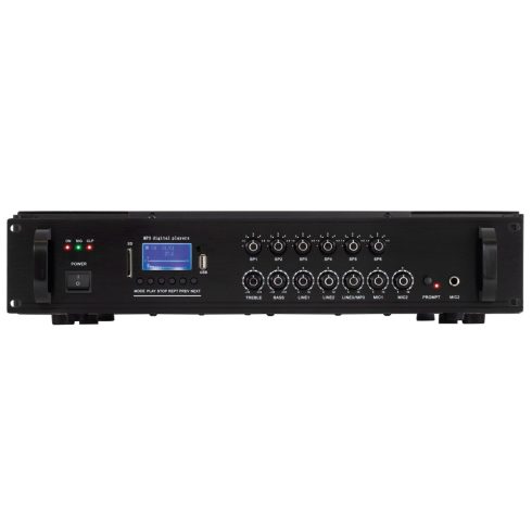 Keverő-erősítő, FM-BT-MP3, 120Watt, HSO                                                               MPA120BT