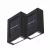 Napelemes falilámpa szett, 2db hidegfehér LED, cserélhető AA akku 400mAh, IP44 (2db/dob.), HSO        MX658