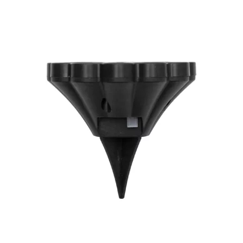 Napelemes kerti lámpa, tappancs/virág, 1db melegfehér LED, beépített akku 40mAh, 12db/display, HSO    MX674
