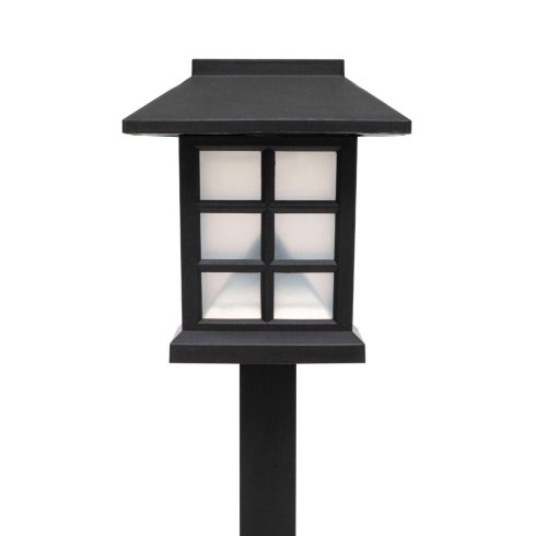 Napelemes kerti lámpa, 2 hidegfehér LED, 12 db-os display, HSO                                        MX716