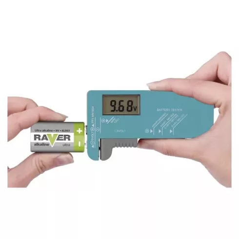 Elemteszter LCD kijelzővel, UNID3                                                                     N0322
