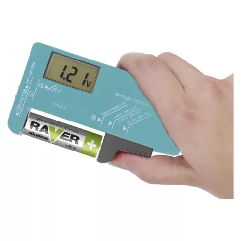 Elemteszter LCD kijelzővel, UNID3                                                                     N0322