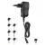 Univerzális töltőadapter 600mA, DC csatlakozókészlet, 100-240 V, 50/60 Hz, 1,8 m kábel, LED jelzés    N3110N
