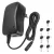 Univerzális töltőadapter 1500mA, USB, DC csatlakozókészlet, 100-240 V, 50/60 Hz, 1,8 m kábel, LED je  N3112N