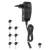 Univerzális töltőadapter 1500mA, USB, DC csatlakozókészlet, 100-240 V, 50/60 Hz, 1,8 m kábel, LED je  N3112N