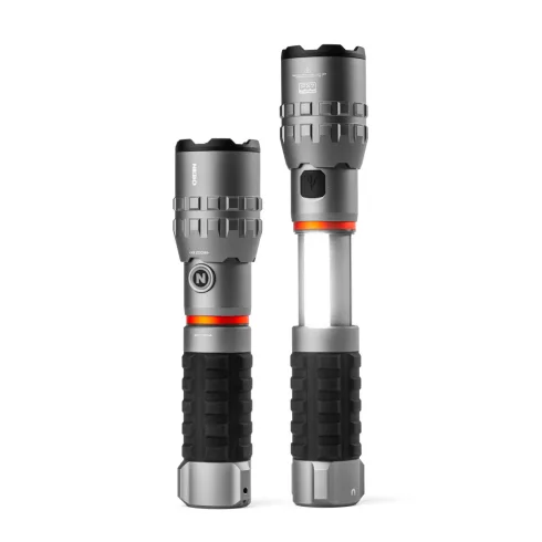NEBO SLYDE KING 4K akkus zseblámpa, 4000lm, 2600mAh, alumínium burkolat, IPX7, zoom, 2 funkció, HSO   NEB-0031-G