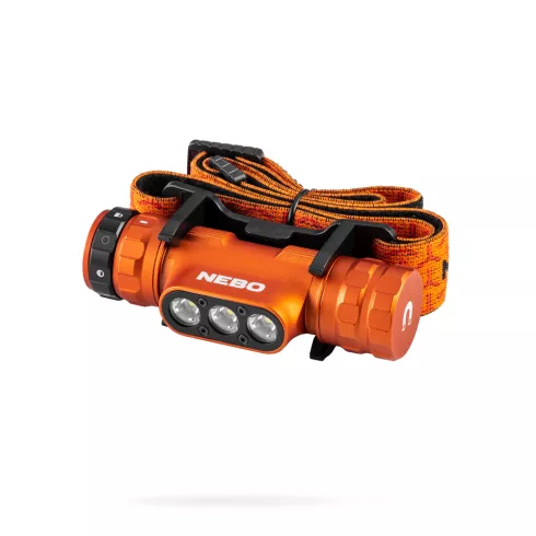 NEBO Master Series HL1000 fejlámpa, újratölthető USB-C, HSO                                           NEB-HLP-1006-
