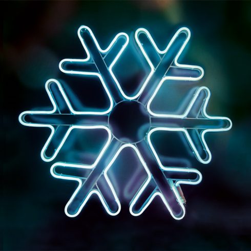 LED-es hókristály, neon-light, IP44, HSO                                                              NEON2