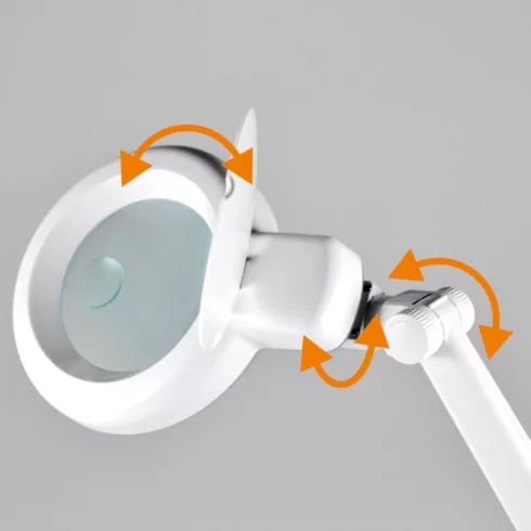 LED-es, nagyítós asztali lámpa, HSO                                                                   NKLL06