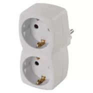   Elosztó adapter, 2 aljzat, max. 16A                                                                   P00252N