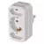 Aljzat elosztó 1xschuko, 2xeuro                                                                       P00272