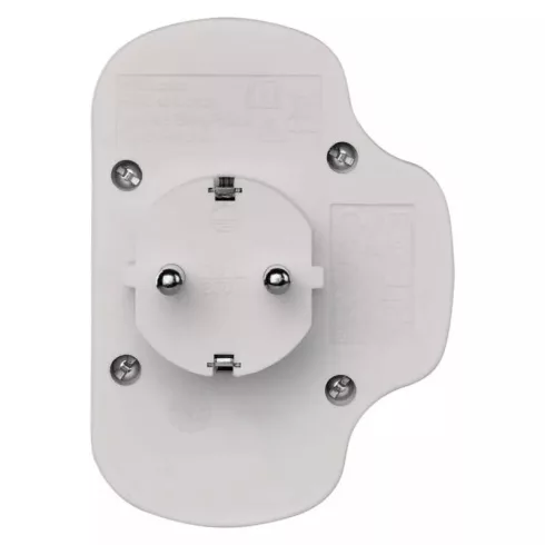 Aljzat elosztó, kapcsolható 1xschuko, 2xeuro                                                          P00282