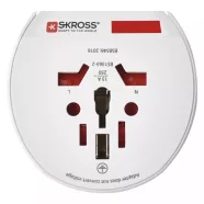   Utazó adapter, külföldről Európába/SCHUKO/FRENCH                                                      P0055N