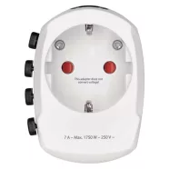   Utazó adapter fehér (Európa ľ Amerika, Ázsia, Afrika)                                                 P0056N