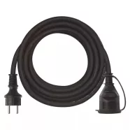   Hosszabbító 5m gumi 1 aljzat schuko 1,5mm                                                             P01805