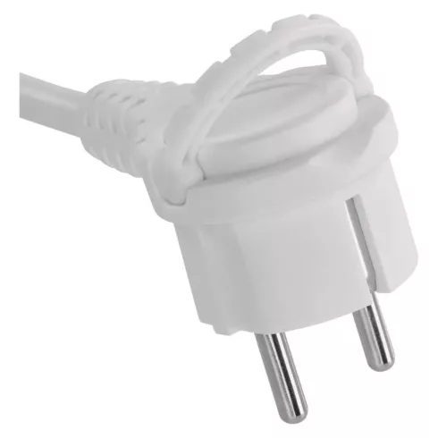 Hosszabbító 1,4 m, 2 aljzat+2xUSB-A+1xUSB-C, PVC, 1,5 mm2, fehér                                      P02214E