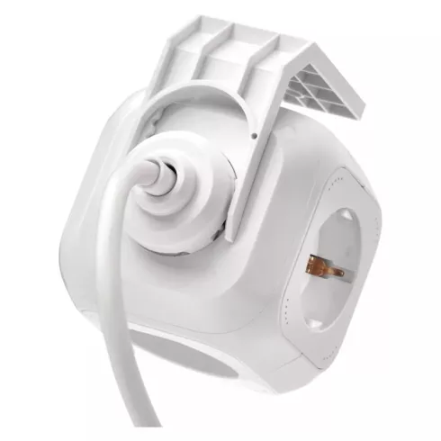 Elosztó (hosszabbító) kocka 1,9m 4 aljzat schuko + 2xusb, 1,5mm                                       P04219GU