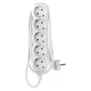   Elosztó (hosszabbító) 2m 5 aljzat schuko 1,0mm                                                        P0522