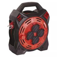   Kábeldob IP44 15m gumi 4aljzat 1,5mm, beépített LED-es világítással                                   P08215