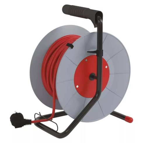 Kábeldob 20m PVC narancssárga 3x1mm vezetékkel, KD20                                                  P09220