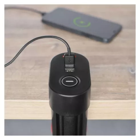 Elosztó (hosszabbító) 1,5m kapcsolós 3 aljzat+USB A+USB C, 1,5mm                                      P1321PD