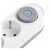 Elosztó (hosszabbító) 2m kapcsolós 3 aljzat schuko + 1xUSB-A + 1xUSB-C 1,5mm                          P1322PD