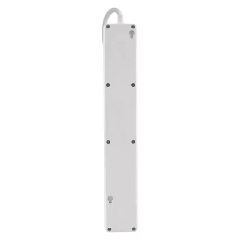 Elosztó (hosszabbító) 3m kapcsolós 5 aljzat schuko + 1xUSB-A + 1xUSB-C 1,5mm                          P1523CU