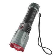   LED tölthető fém zseblámpa, 5000 mAh/3.7 V, 3000lm, 300m hatótáv, 4 üzemmód, PowerBank funkció, IP43  P3122
