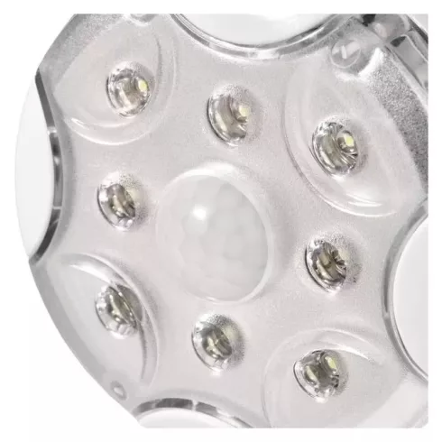 LED éjszakai fény mozgásérzékelővel 8 LED, 3x AA                                                      P3310K
