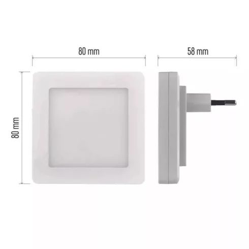 LED éjszakai fény fotoszenzorral                                                                      P3316