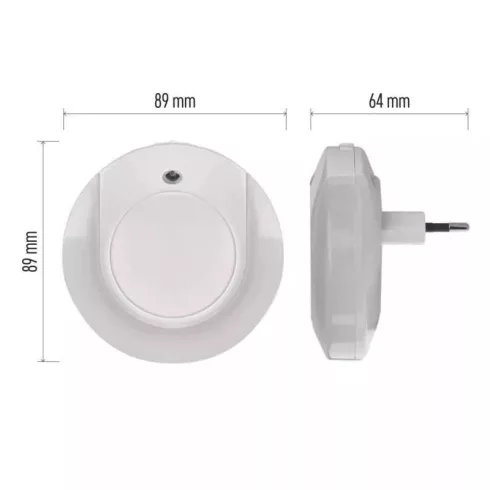 LED éjszakai fény fotoszenzorral                                                                      P3317