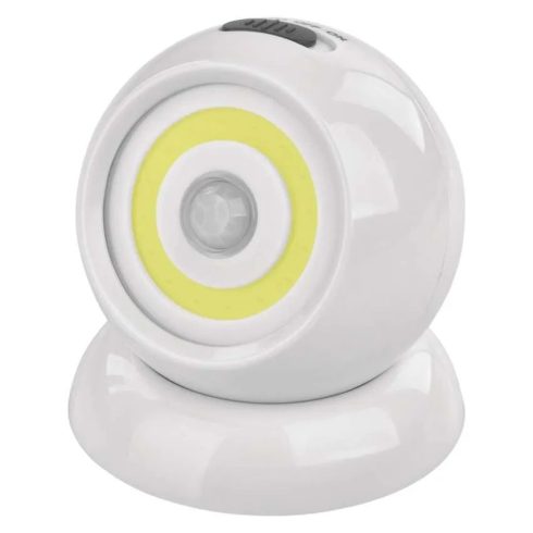 LED éjjeli fény mozgásérzékelővel, forgatható, max. 15m, 120lm, CW, 3xAAA, auto/ON/OFF                P3324